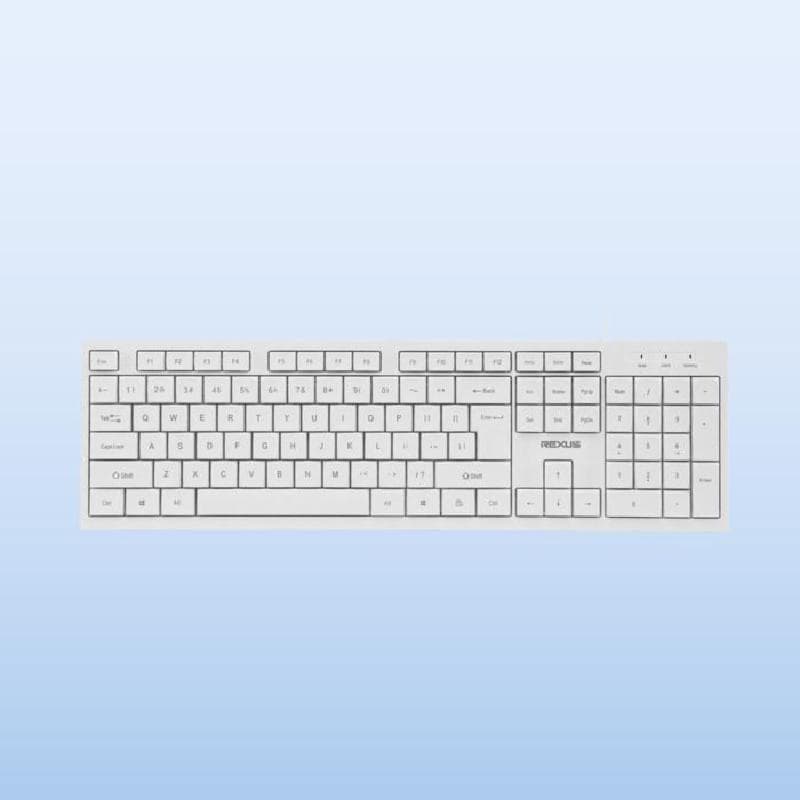 REXUS K293 (WHITE) KEYBOARD USB OFFICE