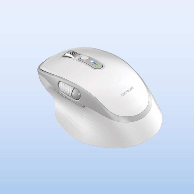 REXUS QZ-20 (WHITE) MOUSE OFFICE WIRELESS RECHARGEABLE