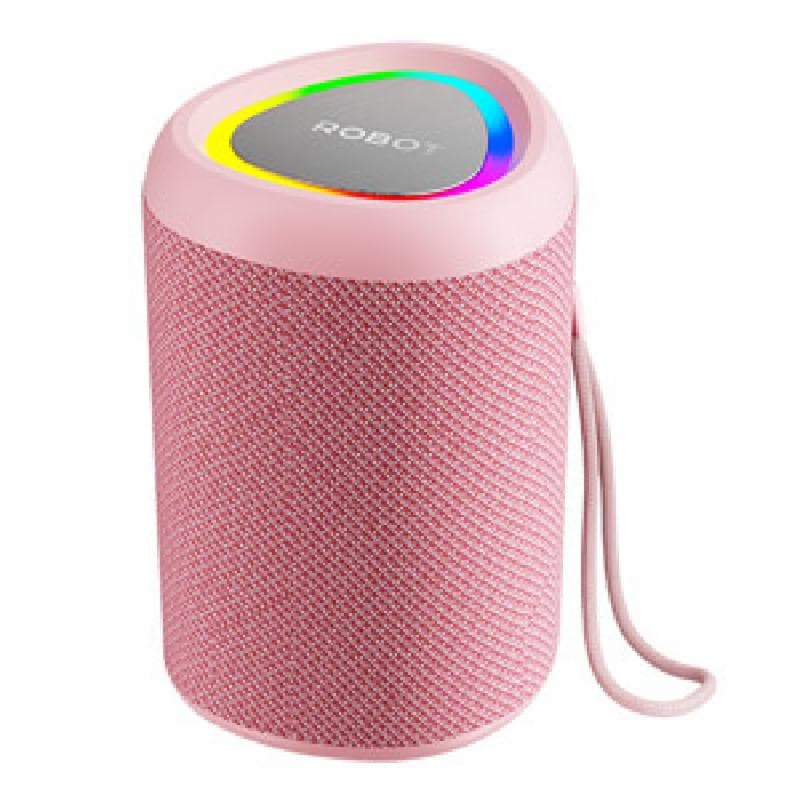 ROBOT RB120 (Pink) Speaker Bluetooth 5.3 RGB Waterproof IPX4 Portable