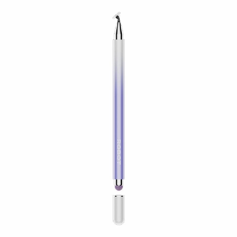 ROBOT RSP01 (Purple) Universal 2 in 1 Capacitive Stylus Pen for Mobile Tablet