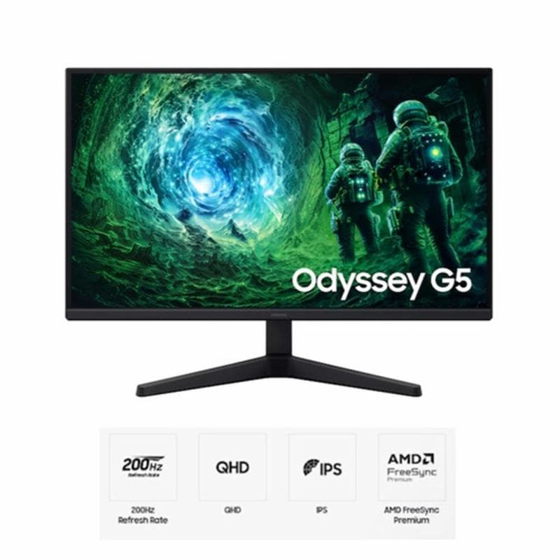 SAMSUNG LS27FG530EEXXD 27" Odyssey G5 G53F 2K QHD 200Hz Gaming Monitor