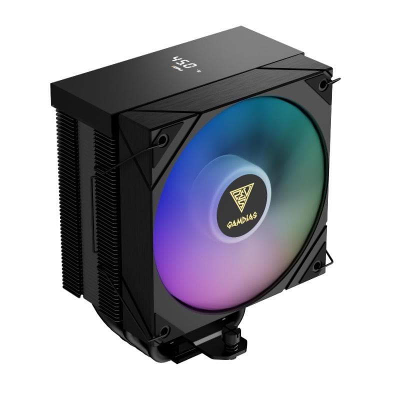 GAMDIAS BOREAS M2-51D ARGB (BLACK) DIGITAL CPU COOLER