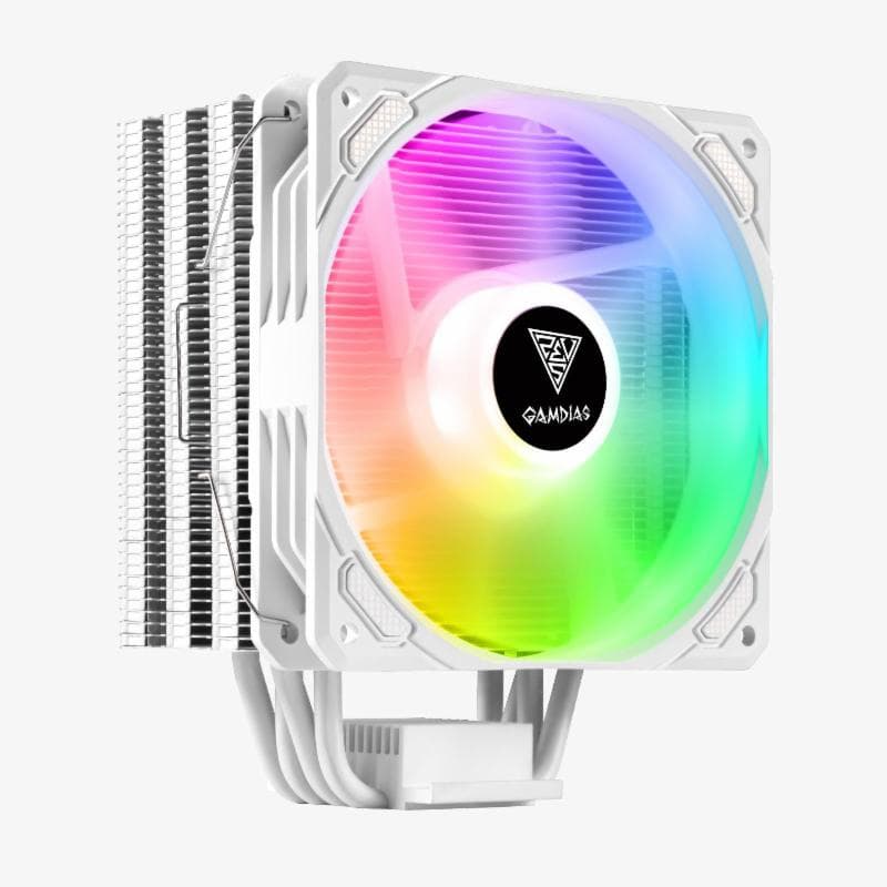 GAMDIAS BOREAS E1-410 WH (WHITE) ARGB CPU COOLER