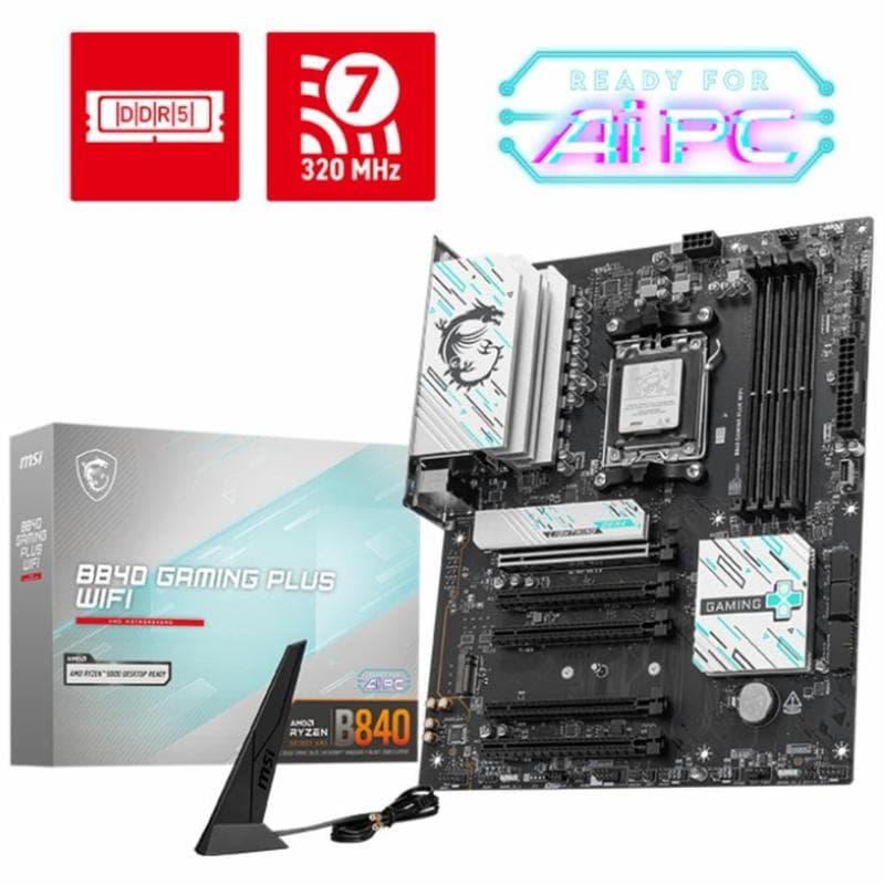 MSI B840 GAMING PLUS WIFI (Socket AMD AM5, DDR5)