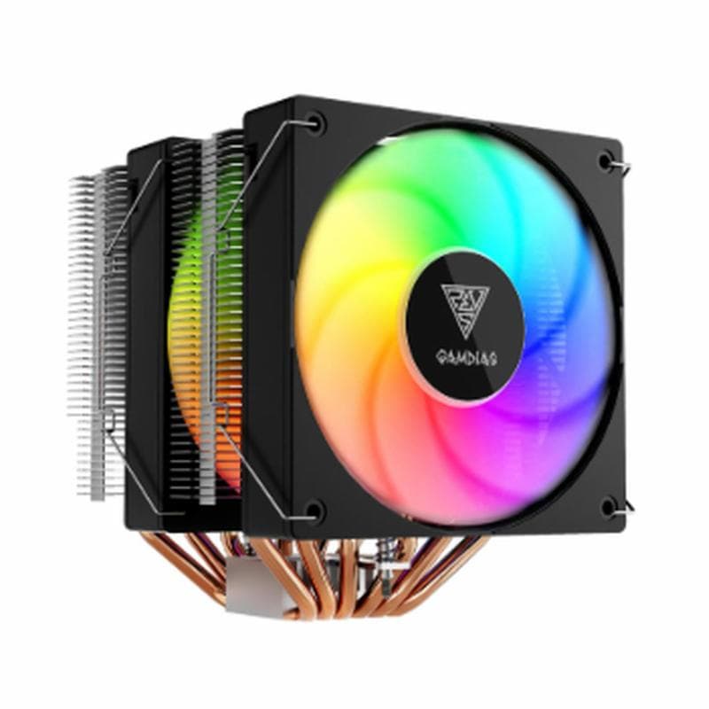 GAMDIAS BOREAS M1-620 ARGB | 6 Heat Pipe 120mm CPU Air Cooler