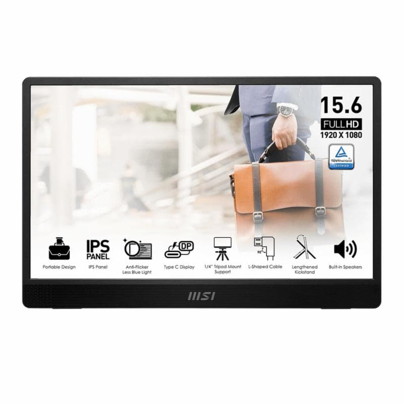 MSI PRO MP161 E2 15.6 Inch IPS 1080p FHD 60HZ Speaker