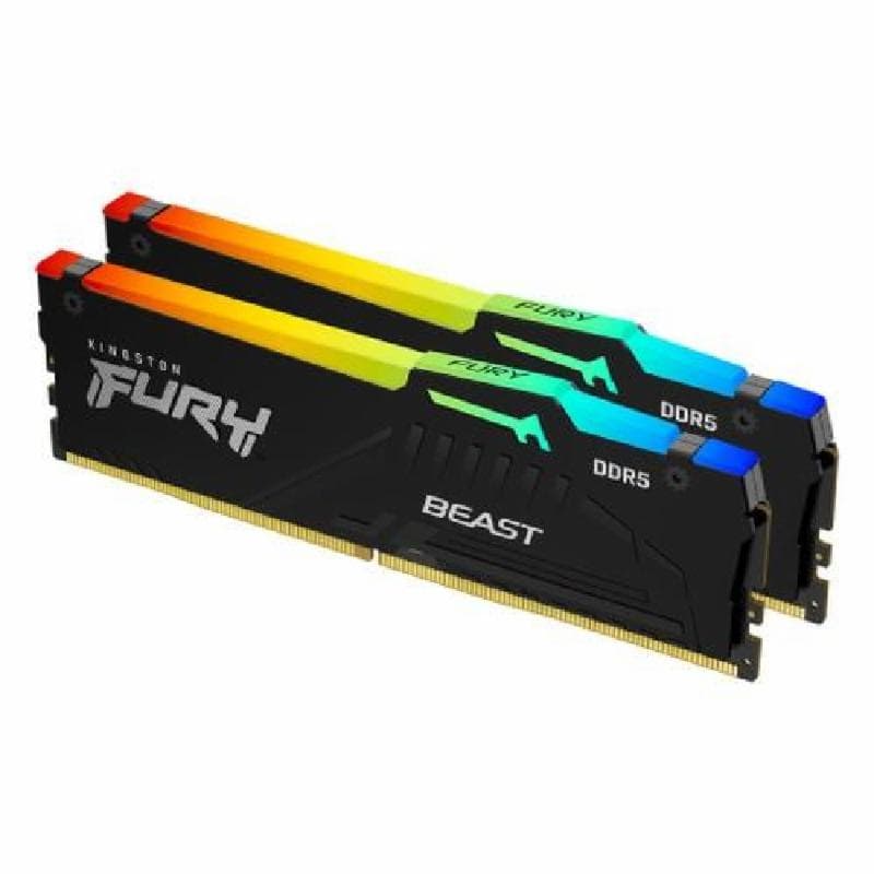 KINGSTON FURY BEAST DDR5 RGB 16GB 2x8GB KF556C36BBEAK2-16 5600MT/S