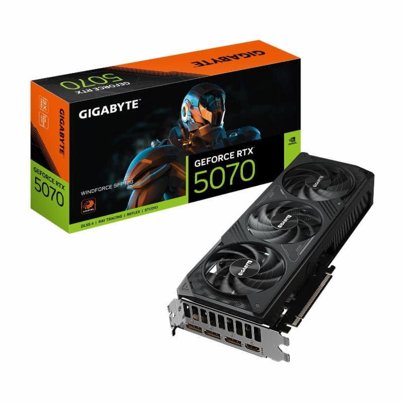 GIGABYTE GeForce RTX 5070 WINDFORCE SFF 12G-12GB GDDR7