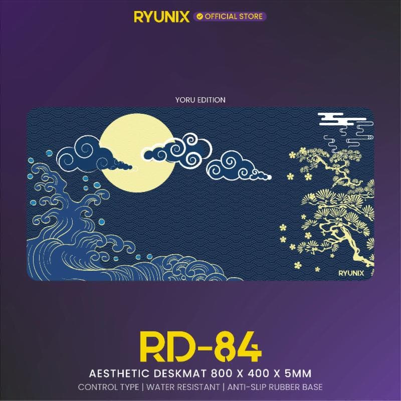 RYUNIX RD84 YORU EDITION CONTROL TYPE DESKMAT