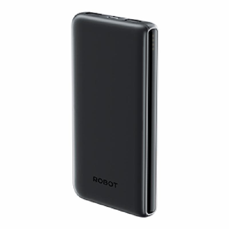 ROBOT RT180S (Black) Powerbank Slim 10000 mAh 12W 2.4A Dual Input Output Type-C & Micro USB