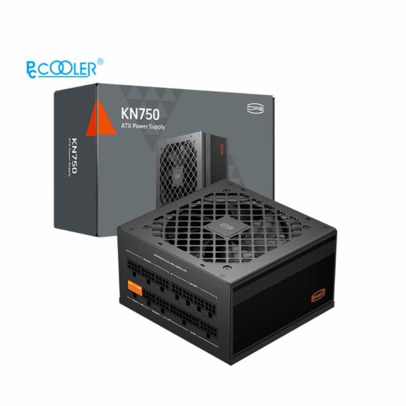 PCCOOLER KN750 750W FULL MODULAR 80+ GOLD ATX3 .1 PCIE 5.1 Power Supply