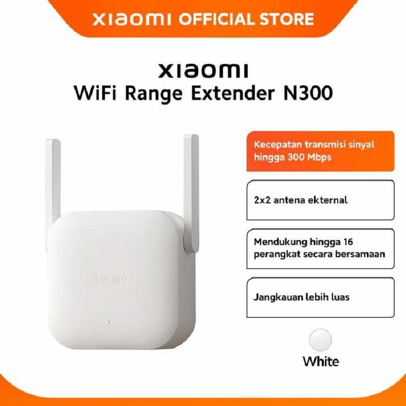 XIAOMI MI WIFI RANGE EXTENDER N300 WHITE