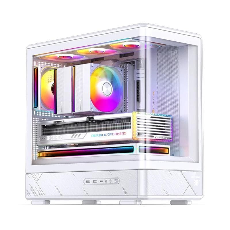 JONSBO D200 (WHITE) M- ATX PC Case