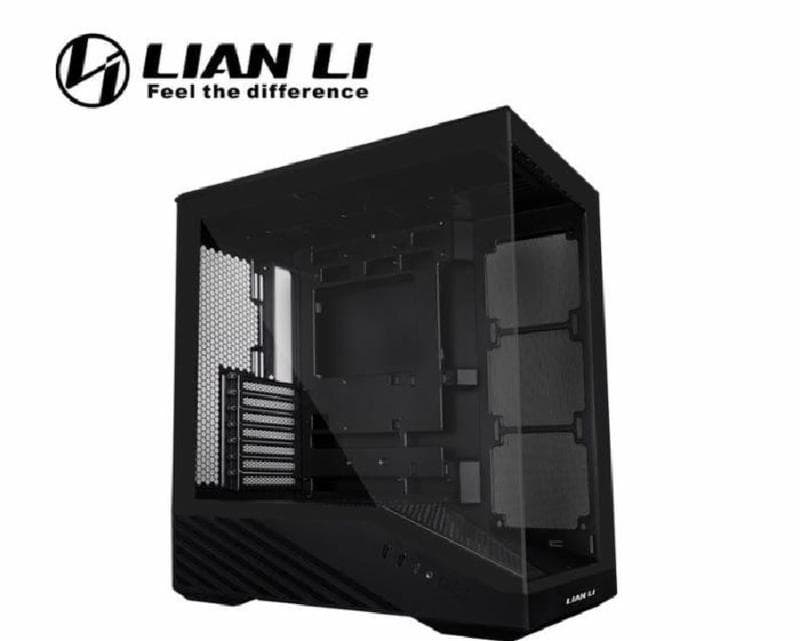 LIAN LI Vector V100 (BLACK) Tempered Glass - Aesthetics Mid Tower Gaming Case