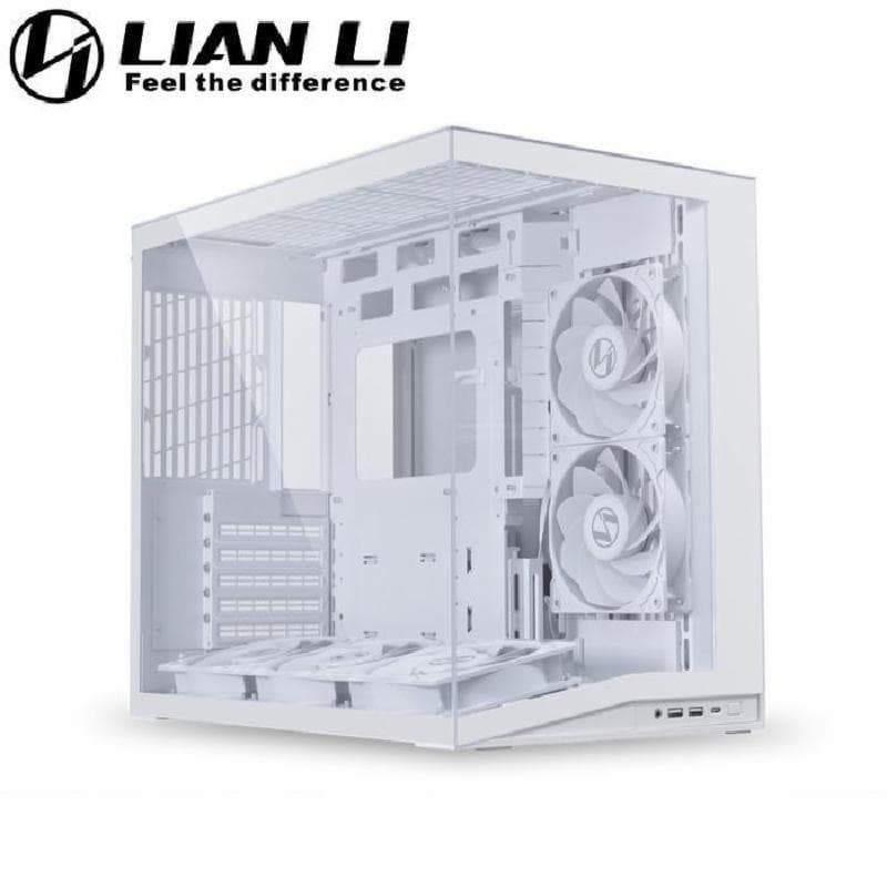 LIAN LI O11 DYNAMIC MINI V2 Flow (WHITE) Compact ATX Mid-Tower Airflowf Free 5 Fan
