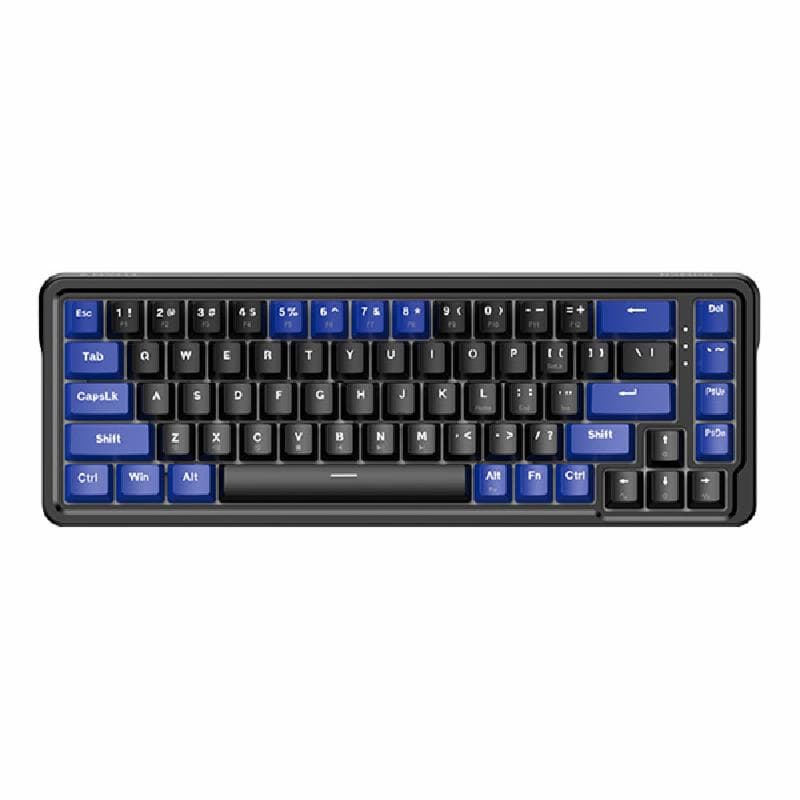 GAMEN TITAN 9 (Black+Blue) Silver Switch Gaming Mechanical Keyboard