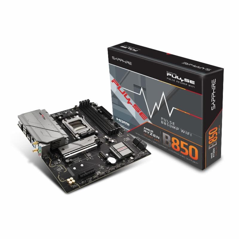 SAPPHIRE PULSE B850M WIFI (Socket AMD AM5, DDR5)