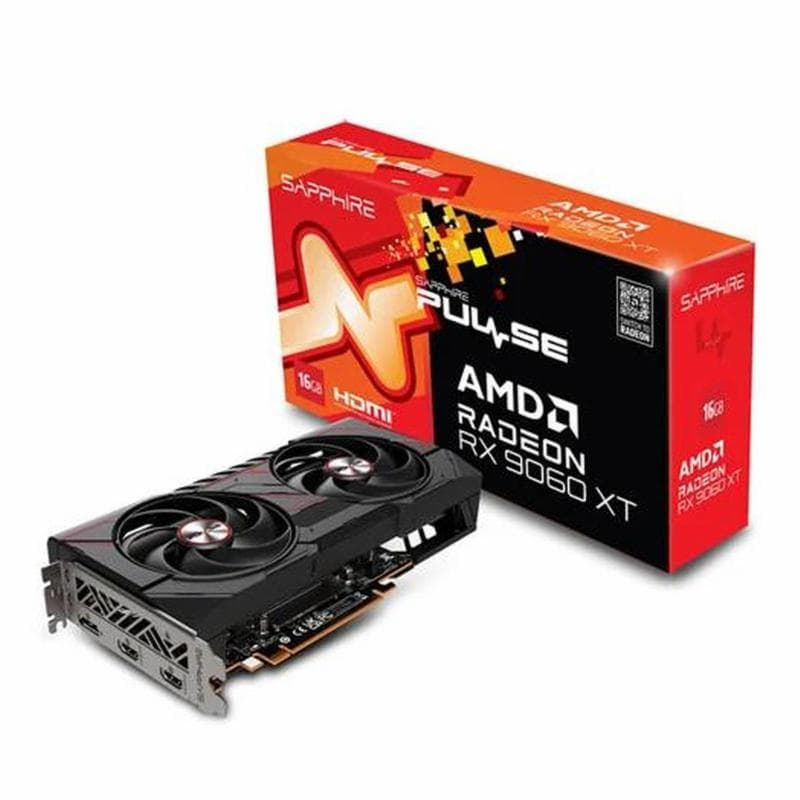 SAPPHIRE PULSE RX 9060 XT GAMING OC 16GB GDDR6