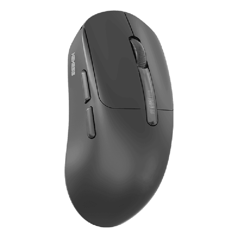 NYK NEMESIS ARKANA MQ50 (Black) Mouse Wireless 2.4Ghz Dual Mode Rechargeable with Digital Display