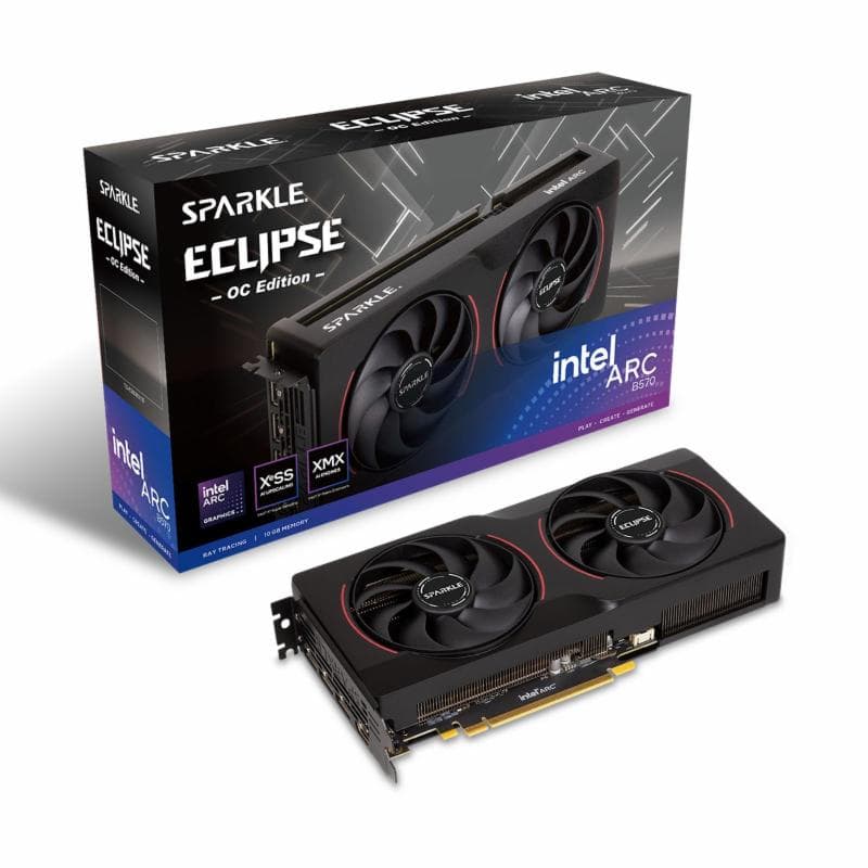 SPARKLE INTEL ARC B570 ECLIPSE OC 10GB GDDR6