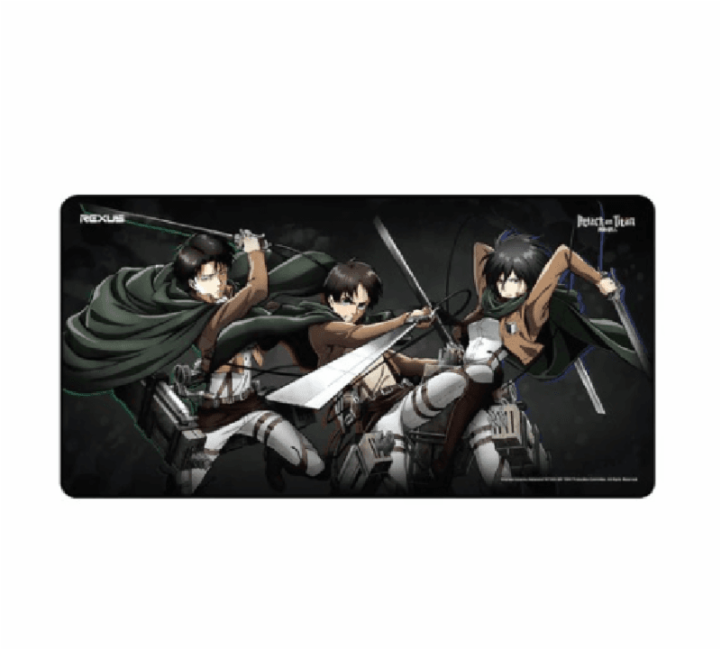 REXUS RX-MP50 AOT LEVI EREN MIKASA MOUSEPAD GAMING