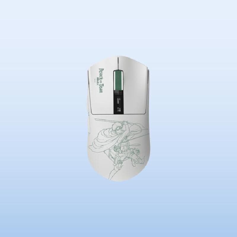 REXUS SABLE RX140 (WHITE) AOT MOUSE WIRELESS RECHARGABLE