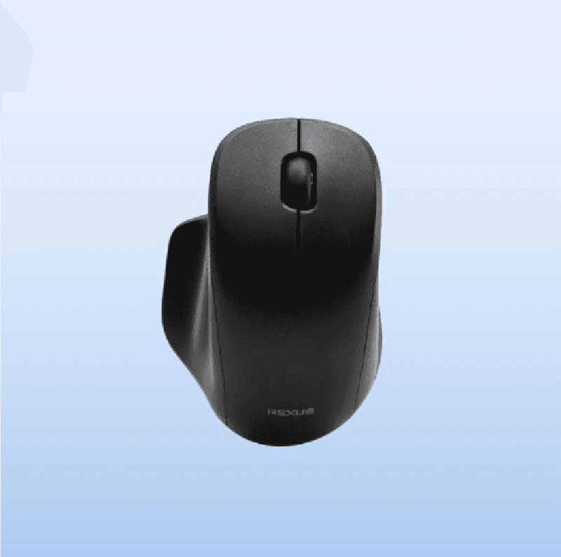 REXUS QB300 V.2 BLACK MOUSE DUAL MODE WIRELESS BLUETOOTH
