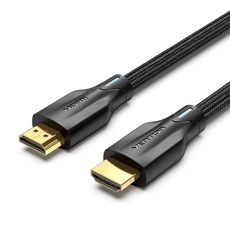 VENTION AAUBG 1.5M KABEL HDMI TEMBAGA MURNI 8K@60HZ COTTON BRAIDED