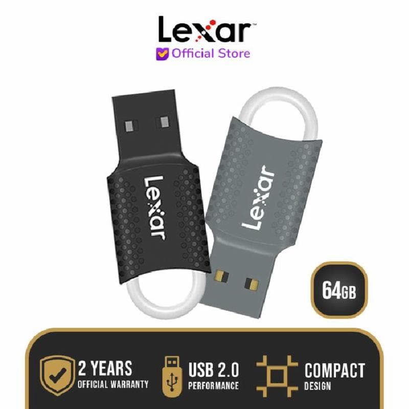 LEXAR JumpDrive V40 64GB USB 2.0 Flashdisk