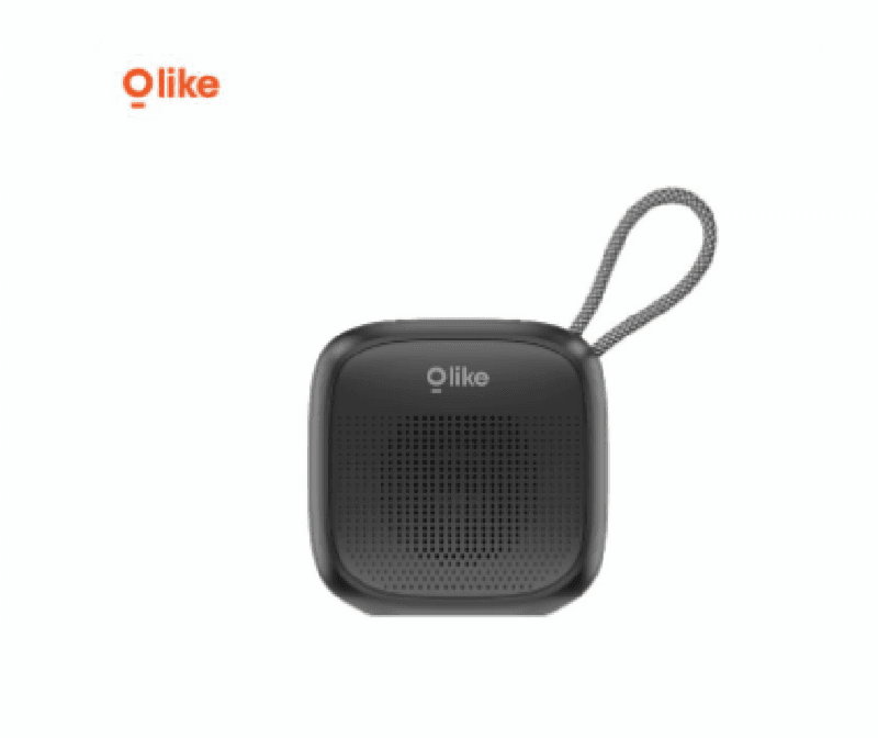 OLIKE SF7 Black Mini Speaker Bluetooth Bass 5W | LED Light | Support TWS Mode | IPX5 Waterproof