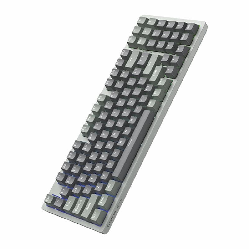 GAMEN TITAN 7 (Green White) Silver Switch Gaming Mechanical Keyboard