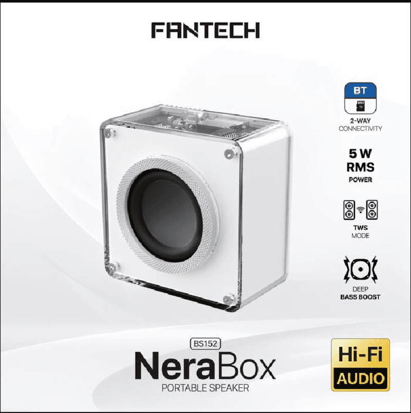 FANTECH NERA BOX BS152 SPEAKER WHITE