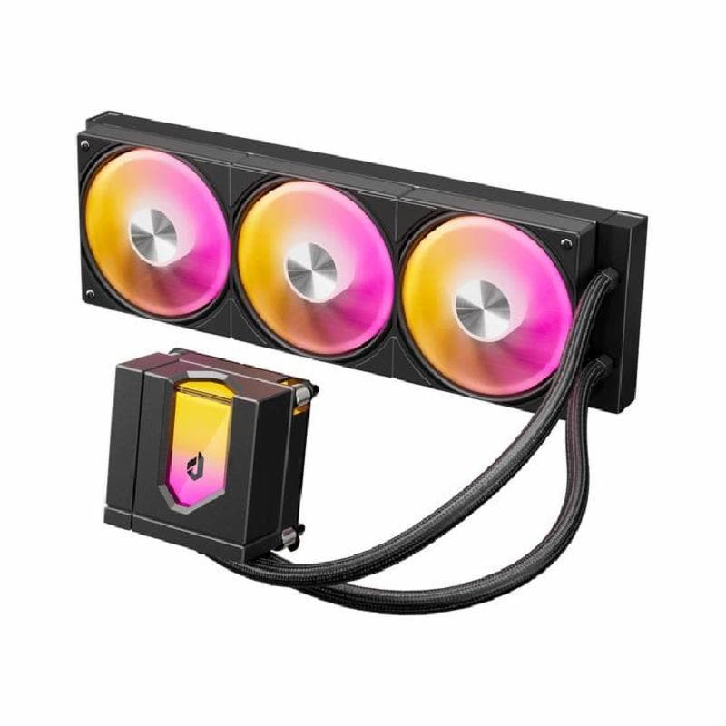UPHERE E360KC ARGB Dual Look Magnetic Pump Cover CPU AIO Liquid Water Cooling (n)