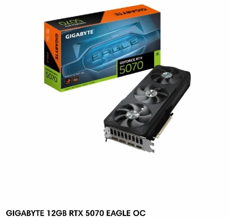 GIGABYTE GeForce RTX 5070 EAGLE OC SFF 12GB GDDR7