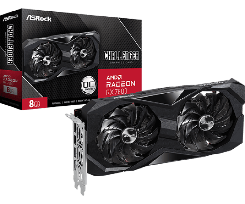 ASROCK RX 7600 8GB CHALLENGER OC