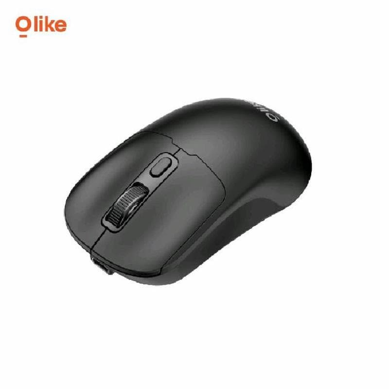 OLIKE M7 Black Wireless Mouse Dual Mode Silent Click Rechargeable