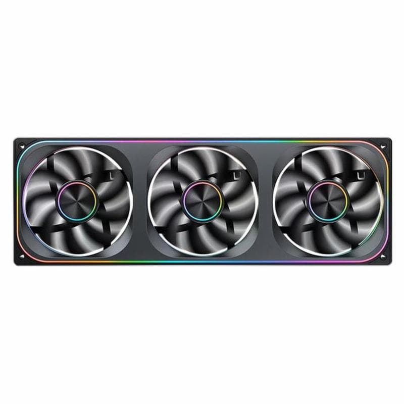 JONSBO ZA-360B ARGB PWM FORWARD Black (Infinity Mirror 4 Side 2400RPM Case/Rad Fan)