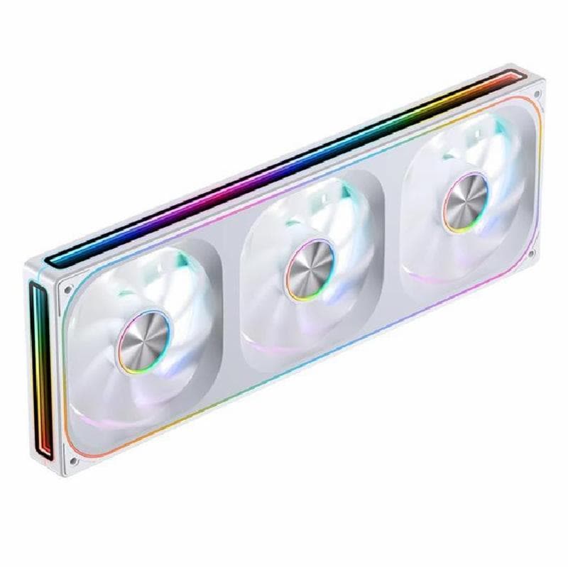JONSBO ZA-360W ARGB PWM FORWARD White (Infinity Mirror 4 Side 2400RPM Case/Rad Fan)