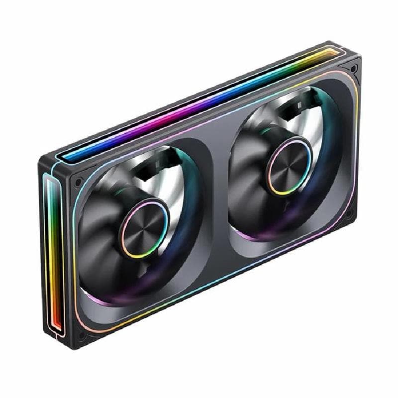 JONSBO ZA-240B ARGB PWM FORWARD Black (Infinity Mirror 4 Side 2400RPM Case/Rad Fan)