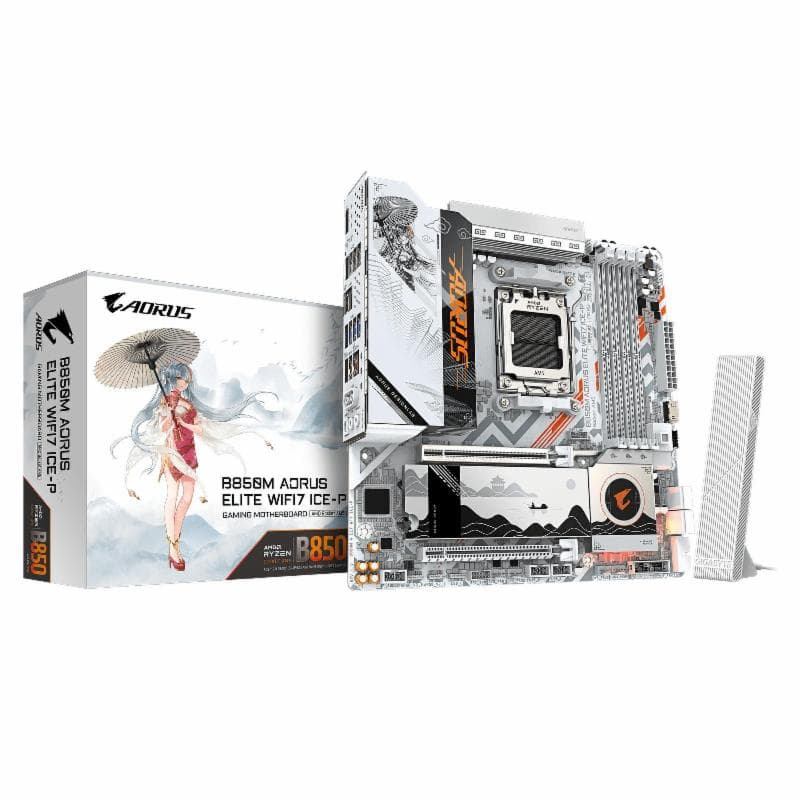 GIGABYTE B850M AORUS ELITE WIFI7 ICE E-P (AMD AM5, DDR5)