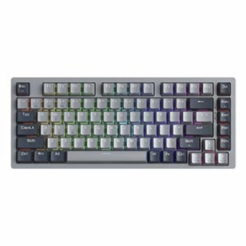 GAMEN TITAN 10 (White Grey) Layout 80% RGB Mechanical Gaming Keyboard