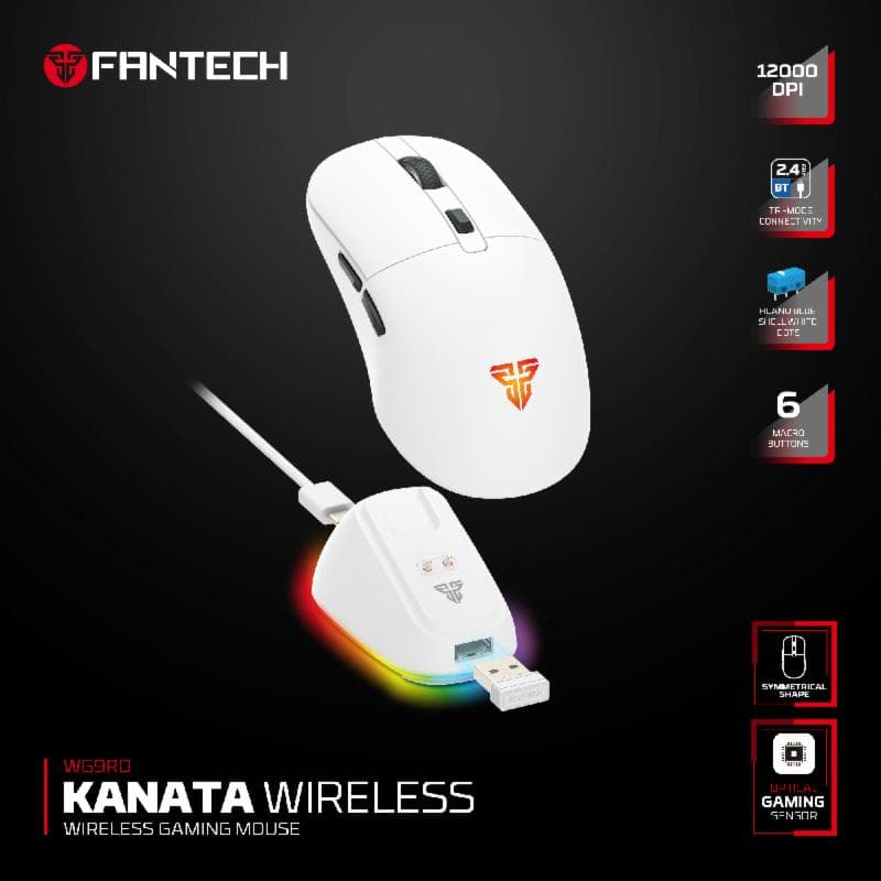 FANTECH KANATA WG9RD (WHITE) GAMING MOUSE