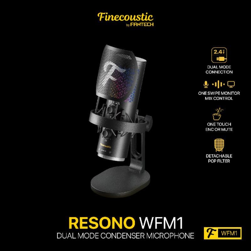 FANTECH RESONO WFM1 STREAMING DEVICES BLACK