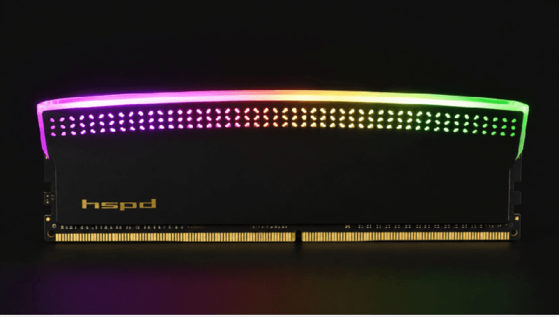 APEXSTAR Udimm ADR4008X683600 8GB (1X8GB) DDR4 3600 MHz 1.35v Xmp RGB Bulk Pack (Tanpa packing)