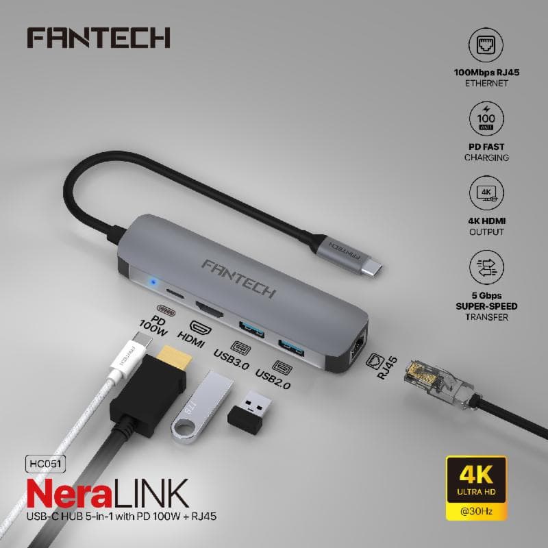 FANTECH NERALINK HC051 USB HUB