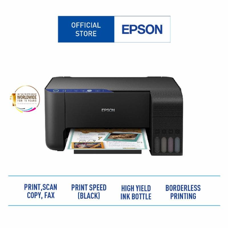 EPSON L3211 Eco Tank Multifungsi Print Scan Copy
