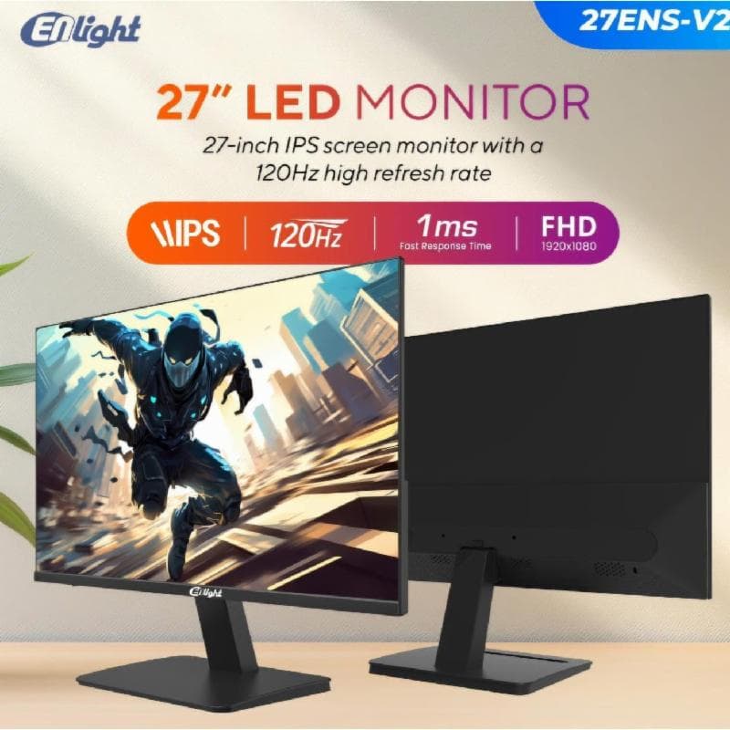 ENLIGHT 27ENS-V2 27" IPS FHD 120Hz Gaming Monitor