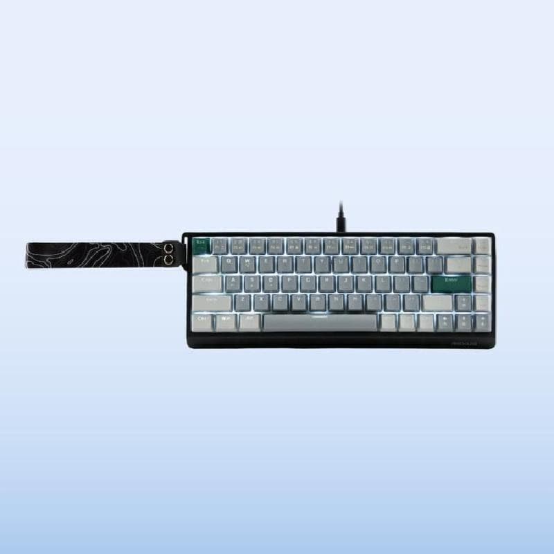 REXUS HEROIC KX3 V.2 (DARK GREY) BLUE SWITCH 68% MECHANICAL GAMING KEYBOARD