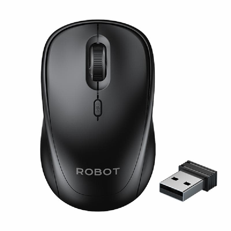 ROBOT M270 (Black) Silent Mouse wireless 2.4 GHZ