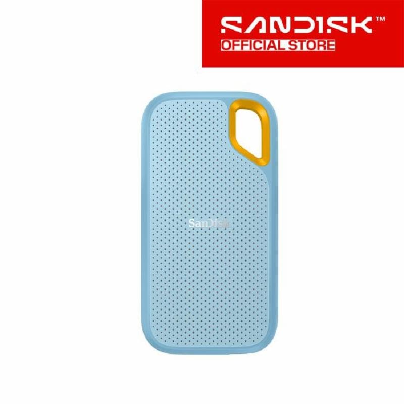 SANDISK Extreme 1TB SDSSDE61-1T00-G25B (Sky-Blue) Portable SSD 1050mbps